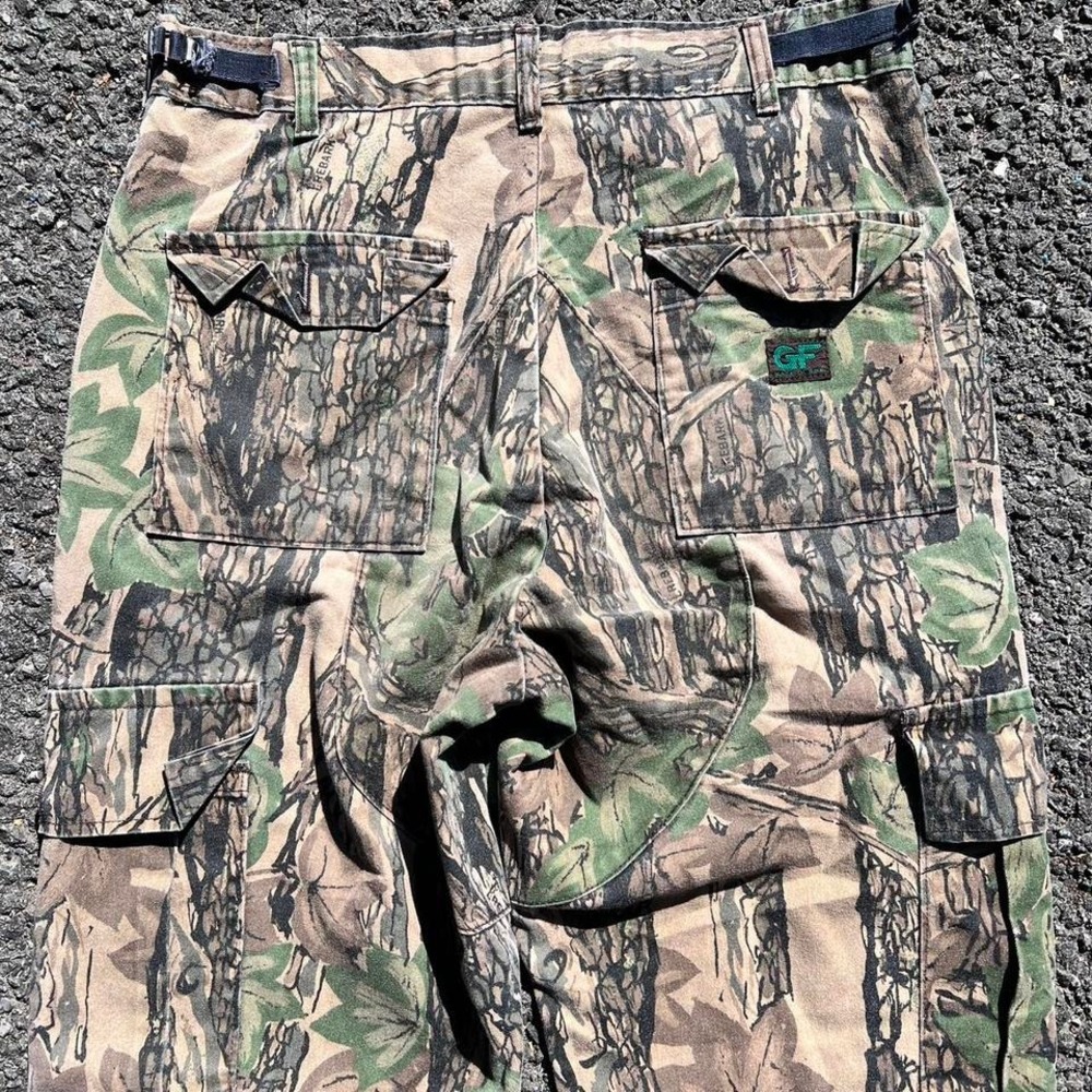 1990s Mossy Oak AOP good Camo Pants size 34" x 30"